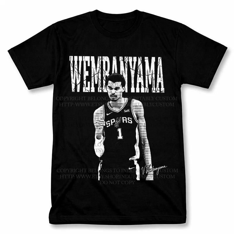 Victor Wembanyama Wemby Graphic T Shirt Vintage Basketball Fan Tee XXXL