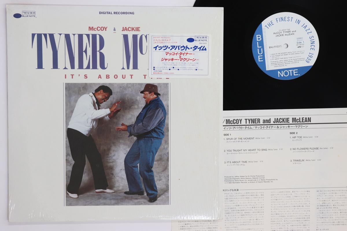 

LP Record MCCOY TYNER Its About Time BNJ91011 BLUE NOTE 1985 Japan Jazz Used