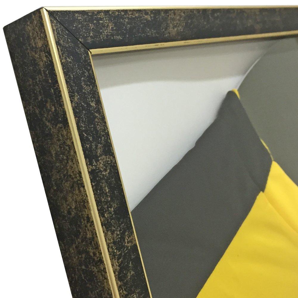 Uniform Frame 5871 size x reinforced UV protection acrylic about of indoor UV Black/Half-cut (424 545)/With (cuts 98% rays)