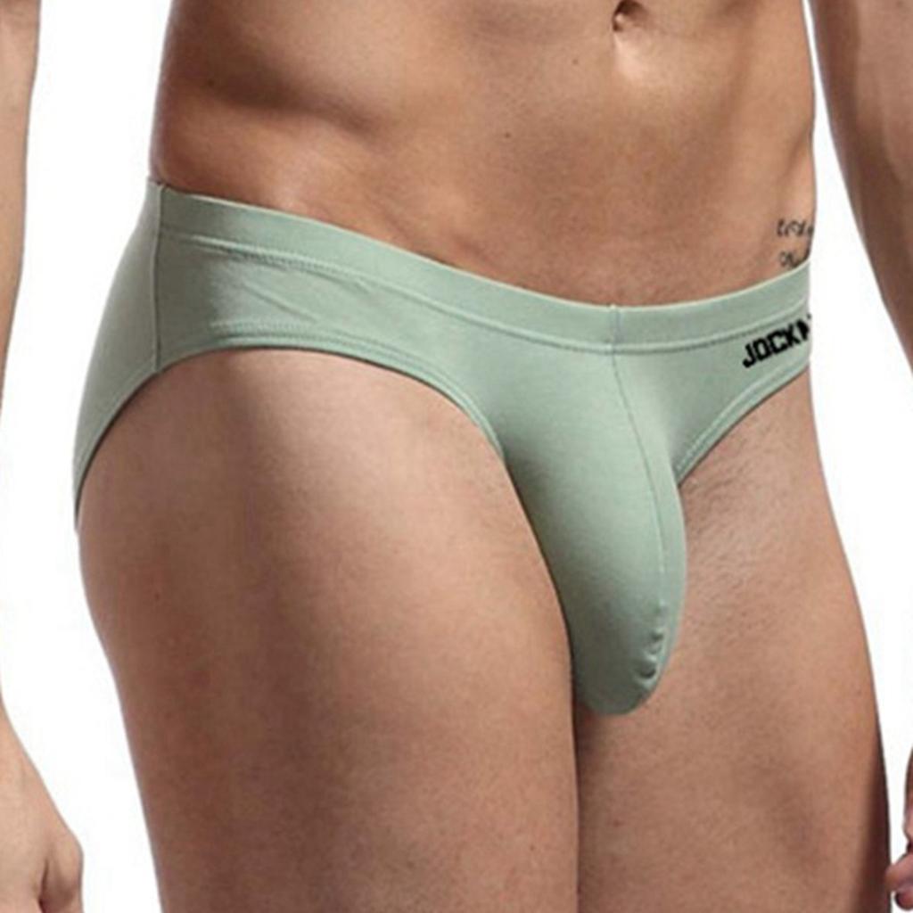 Slips JOCKMAIL Baumwolle Niedrige Taille Sport Atmungsaktiv Komfort Großer Hodensack Alltags-Herren-Slips Unterwäsche