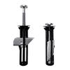 Toilet Seat Fastener Set Waterproof Stainless Steel Mounting Bolts with Expansion Sleeves and Washers, 2 Piece Set for Bathroom Repair