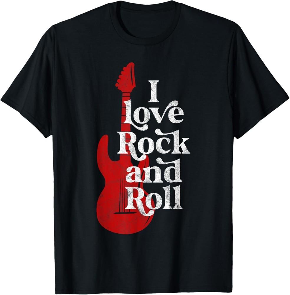 I love rock and roll T-Shirt Unisex T-Shirt S
