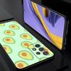 Cute Avocado Phone Case for Samsung Galaxy A55 A35 A17 A07 A15 A13 A25 A51 A71 A72 A73 A32 A52 A52S A41 5G Soft TPU Shell Fundas