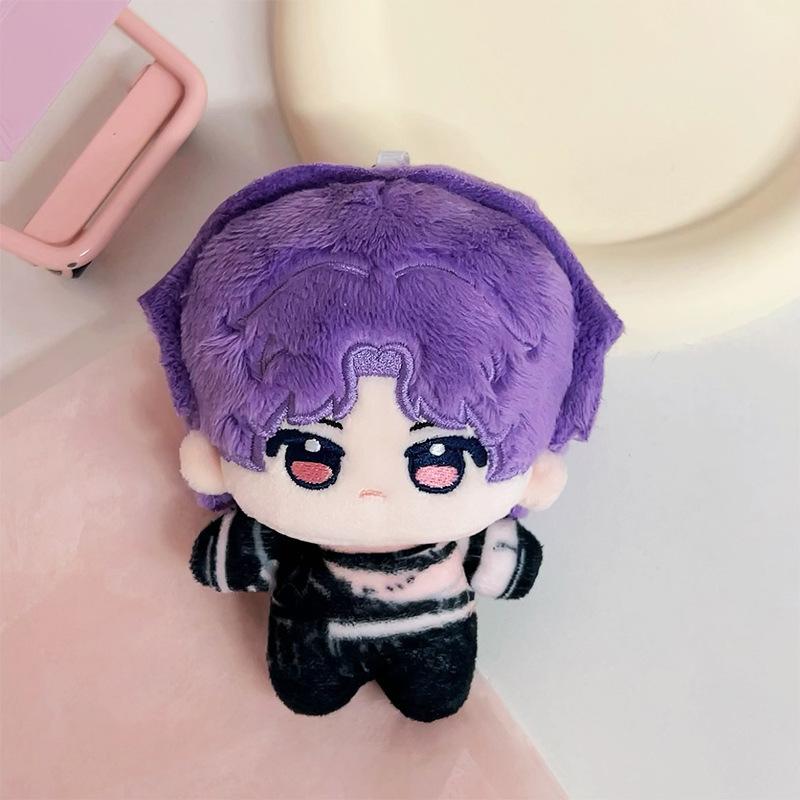 10cm Anime Love and Deepspace Plush Toys Sylus Rafayel Xavier Zayne Caleb Pendant Stuffed Doll Plushie Key chain Christmas Gifts