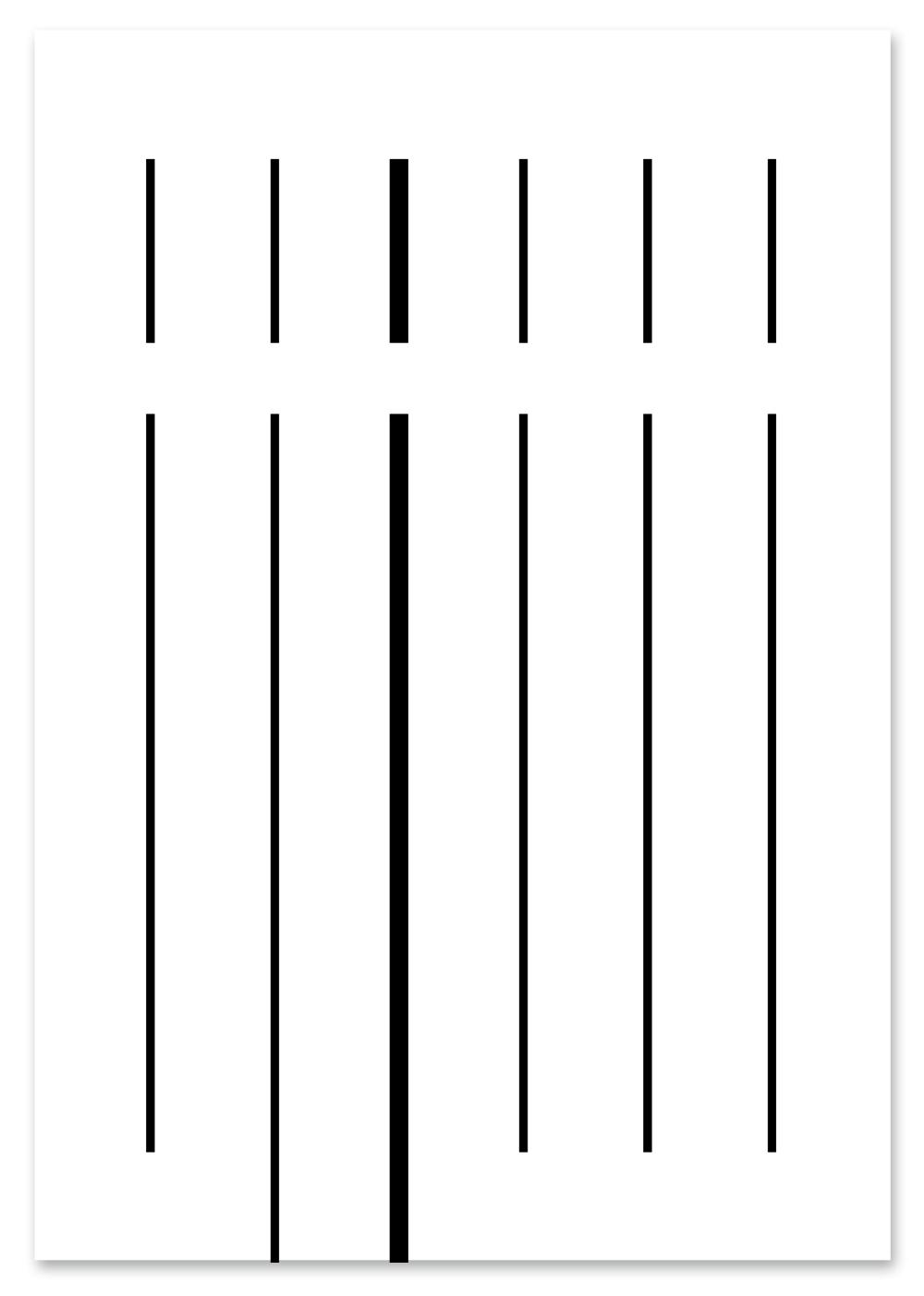 

Plakat linie 30x40 cm