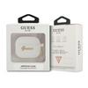 Guess Gua3Lschsh Airpods 3 Coverbiały/White Silicone Charm Heart Collection