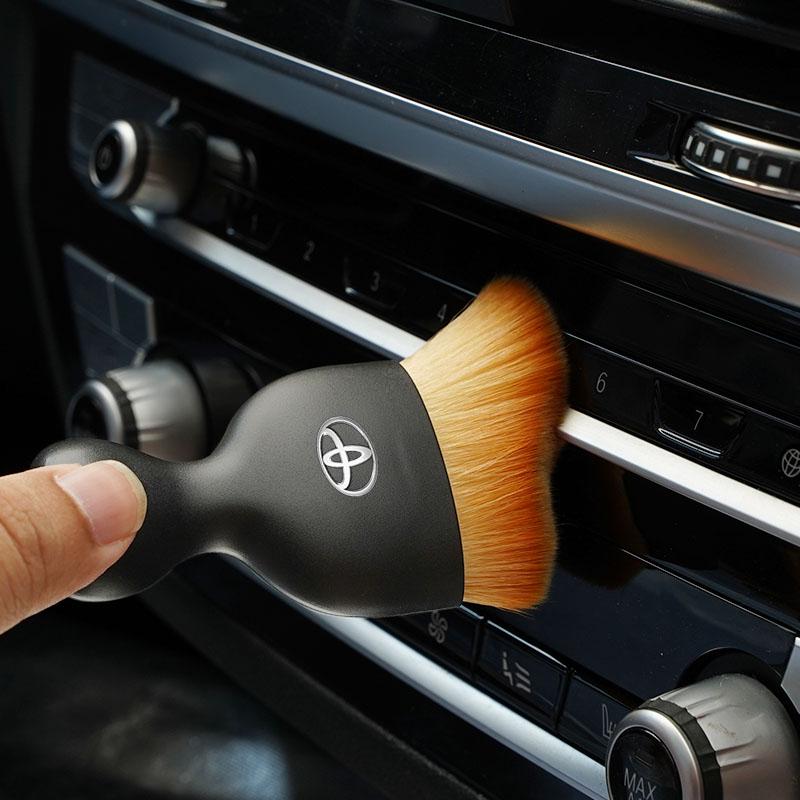 2026 Chaud Pour Toyota Enjoliveurs Nettoyage Intérieur Voiture Brosse Douce Dégagement Sortie d'Air Outils Anti-Poussière Pour Toyota Corolla Prius Yaris Rav