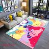 Dreamy Ponies Friendship Hug Carpet Home Decor Printing Dormitory Decoration Bathroom Mat Protective Pad