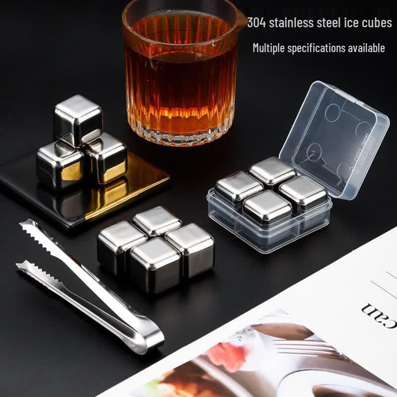 304 Stainless Steel Reusable Ice Cubes