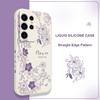 Line Morning Glory Phone Case For Samsung Galaxy S25 FE S24 S23 S22 S21 S20 S10 S10E Ultra Plus Note 20 Ultra Plus Cover