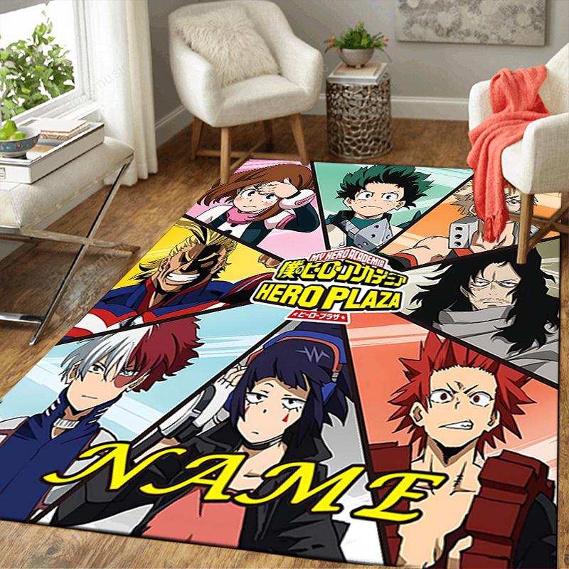 Custom 1Pc Hero Plaza Adventure Rug Office Carpet Indoor Outdoor Entrance Doormat Nonslip Soft And Comfortable Living Room D2915121