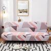 Fashion Geometric Sofa Cover Folding Sofa Bed Armless All-inclusive Anti-dust lipcover Stretch Elastic Cover Furniture Protector