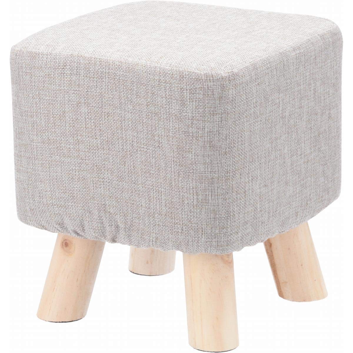 Fuji Boeki Fabric Stool Square Mini Size Beige 16444 265cm W x 265cm D x 27cm H 6630₽