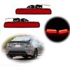 Red Lens 48-SMD LED Bumper Reflector Lights For 2014 2015 2016 Toyota Scion tC, Function As Tail, Brake & Rear Fog Lamps