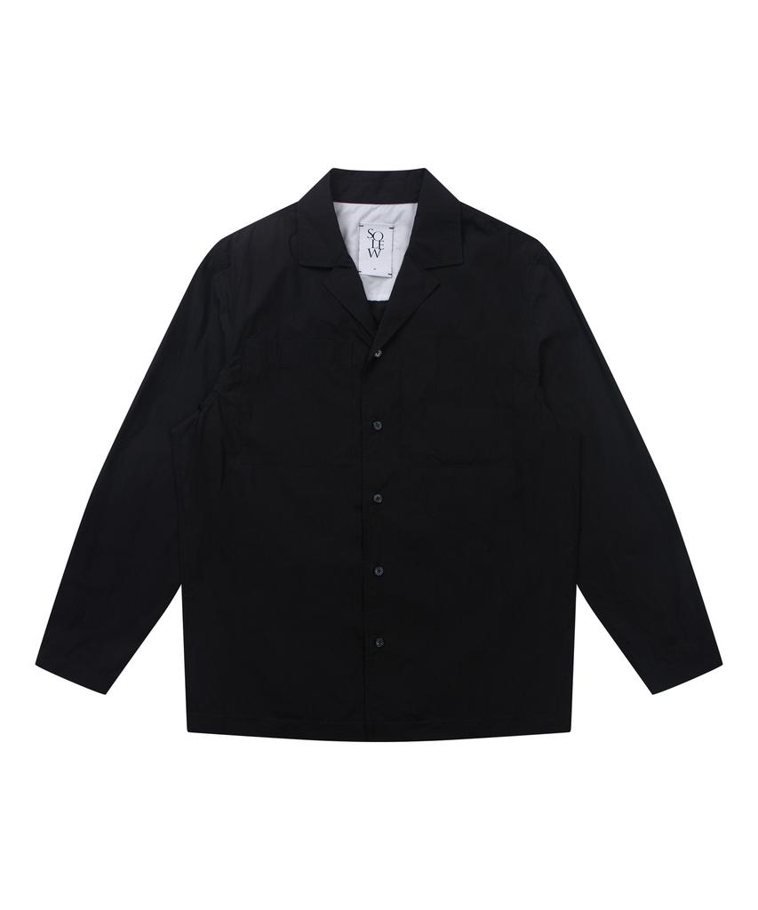 SOLEW Outer Shirt_Dark Navy