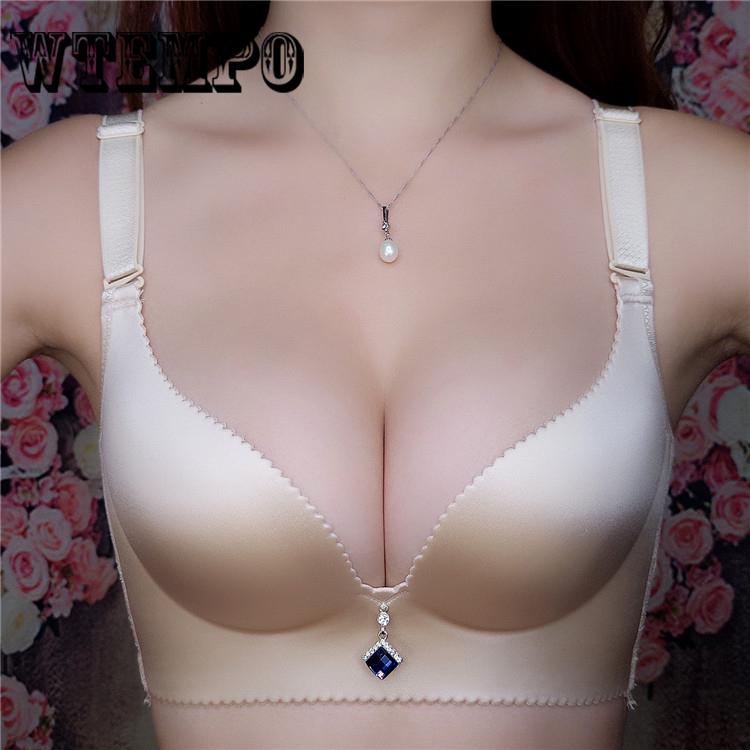 Push-up-BHs, nahtlose BHs, sexy Unterwäsche, Dessous, Komfort, Damen-Dessous