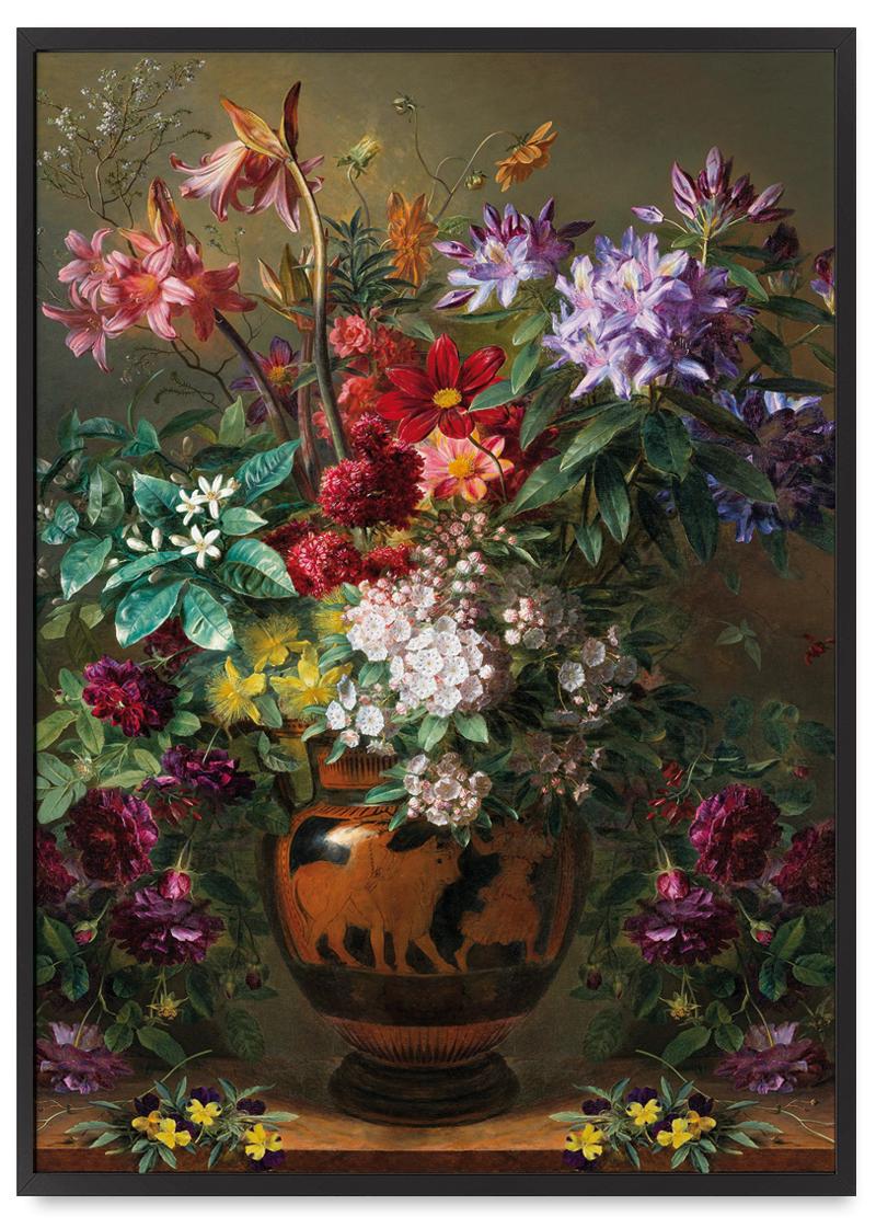 

Plakat kwiaty wazon 21x30 cm