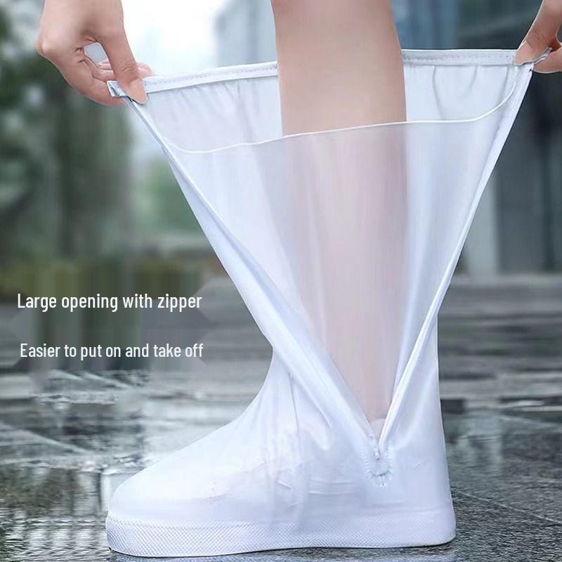 Adult Waterproof Non-Slip Wear-Resistant Reusable Rain Boot Covers