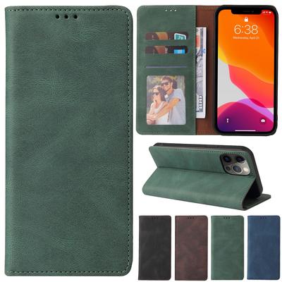 Wallet Leather Flip Case For Iphone 12 Pro Max 12 Mini 11 Pro Max Se 2020 X Xs Xr Xs Max 8 Plus 7 Plus 6 /6s Plus Drop Proof Case