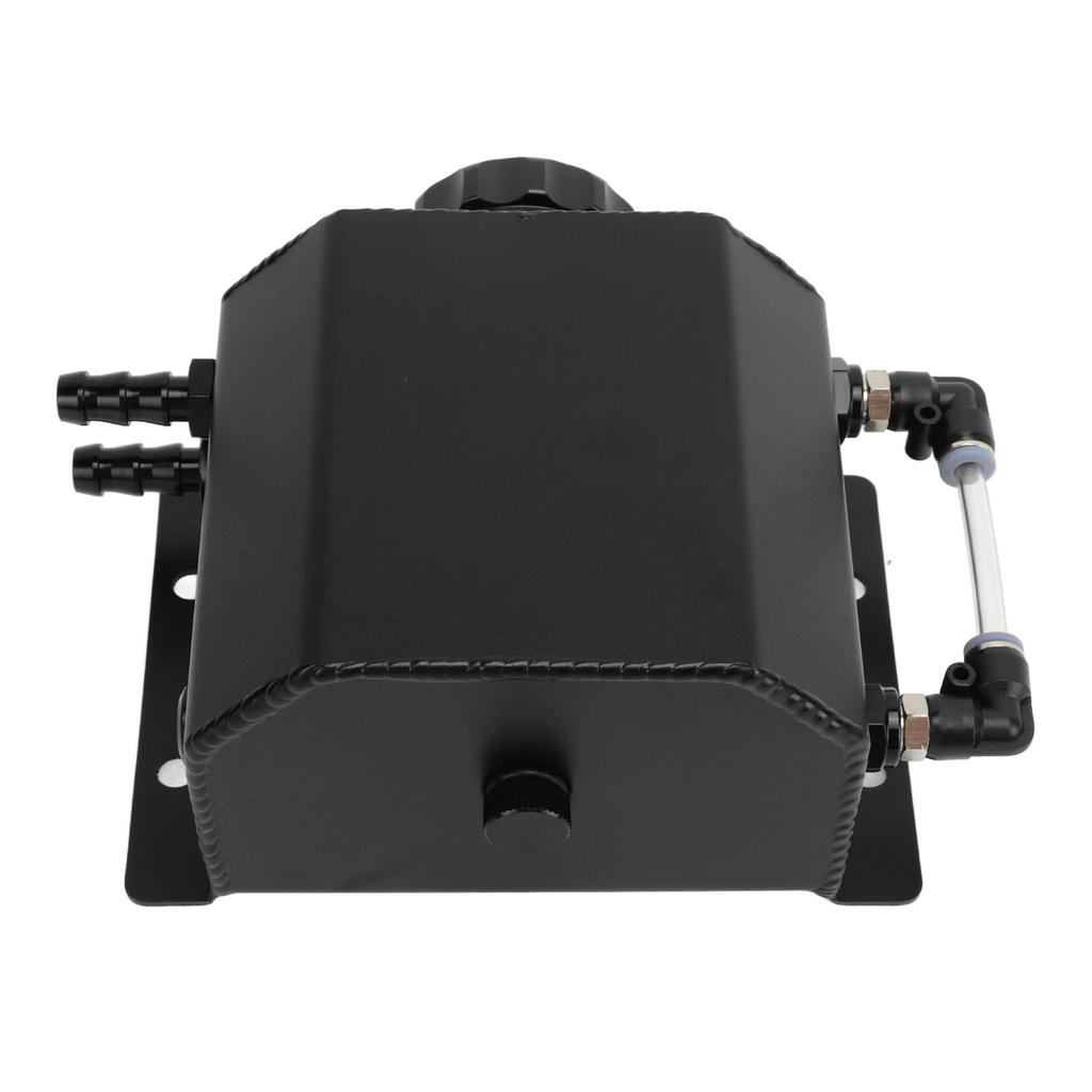 Universal Engine Coolant Expansion Tank 1L Aluminum Alloy Overflow Reservoir Bottle Tank