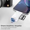 6 In 1 Type C Micro Usb Portable Sd Memory Card Reader High-Speed Transmission Adapter For Pc & Laptop