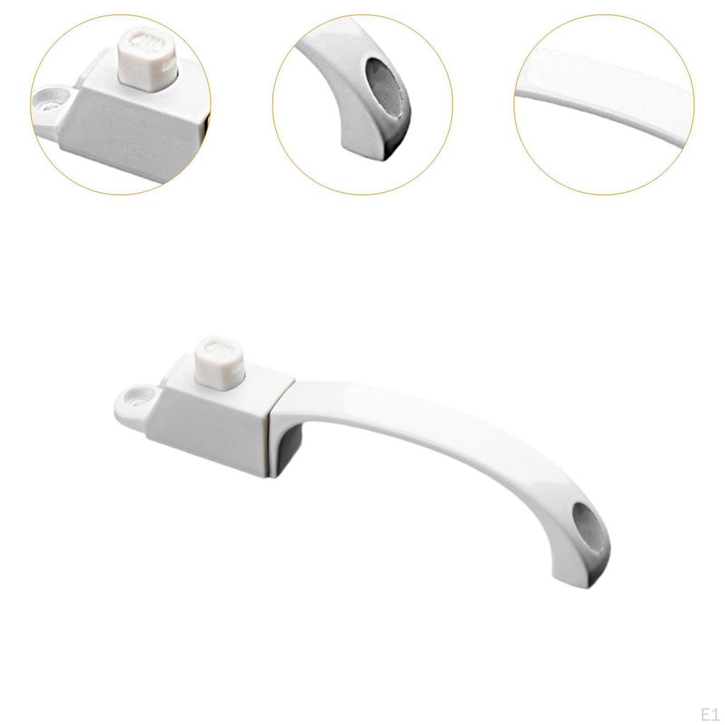 Push Button Latch for Screen Attachment Supplies Comfortable Creative Office Window Accessories