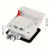 RV Door Lock Replacement Upgraded RV Door Latch with Paddle Deadbolt 4 Keys Camper Door Lock for Travel Trailers
