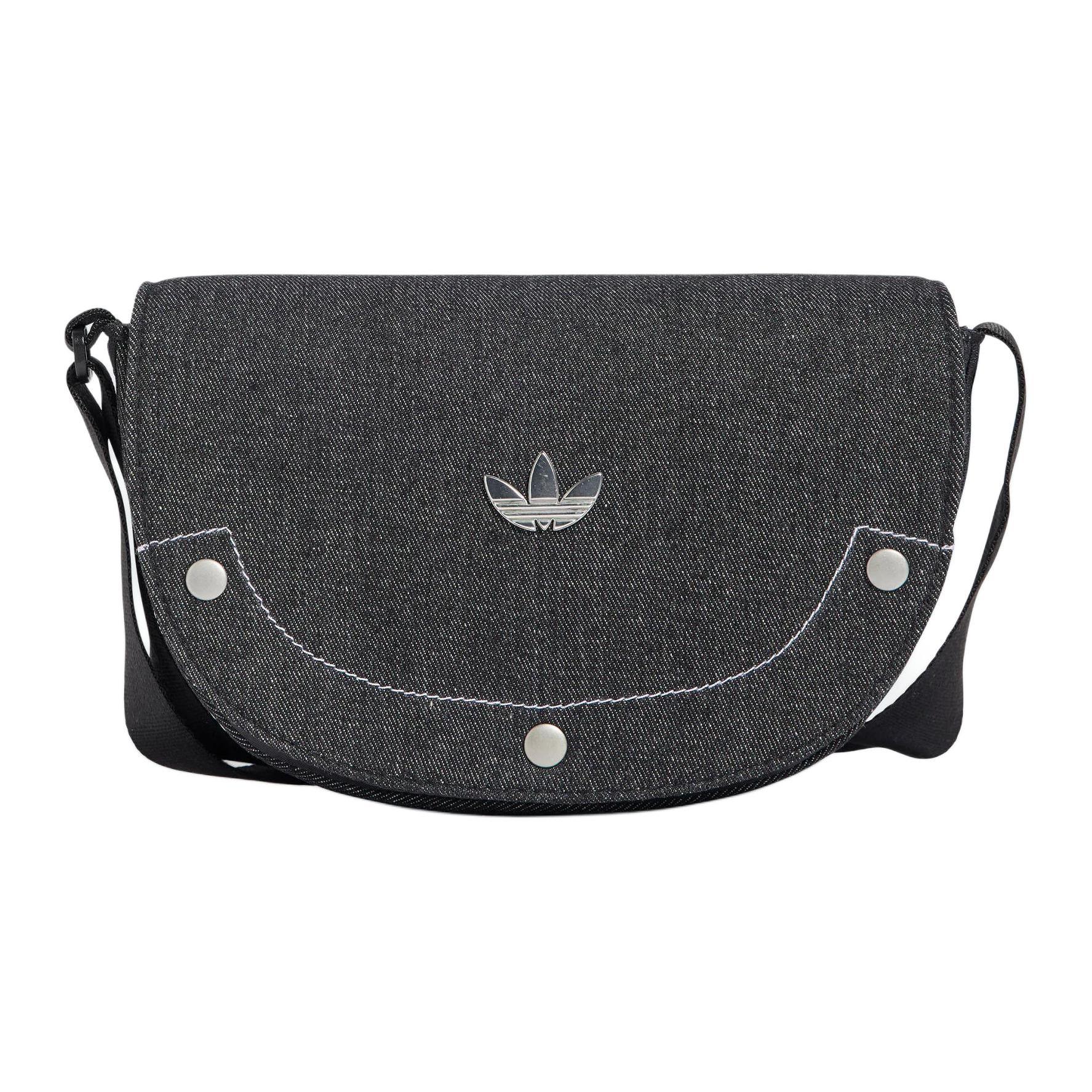 

Новая портативная сумка кроссбоди Adidas Originals из смесового хлопка с переработанным полиэстером, на плечо, женская, черная IT7366 24.1*7.1*18.0CM