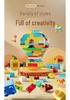 Universal Large Particle Creative Building Blocks for Toddlers Aged 3-6 - Educational Toy & Teaching Aid Gift
