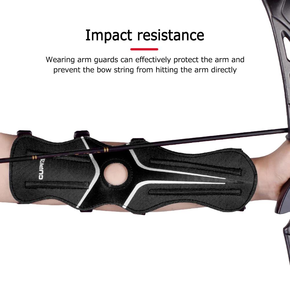 Armschutz Bogenschießen Bogen Pfeil Unterarmschutz für die Jagd Praxis Safe Armband