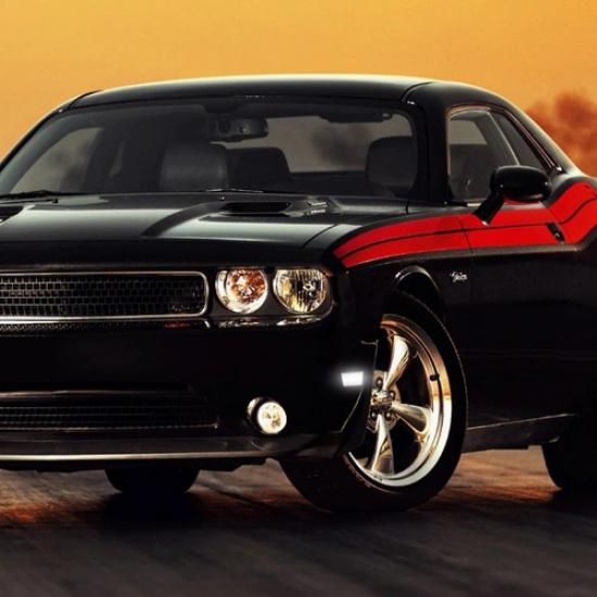 2X Clear Lens Front Bumper Side Marker Lights Kit For 2008-14 Dodge Challenger V