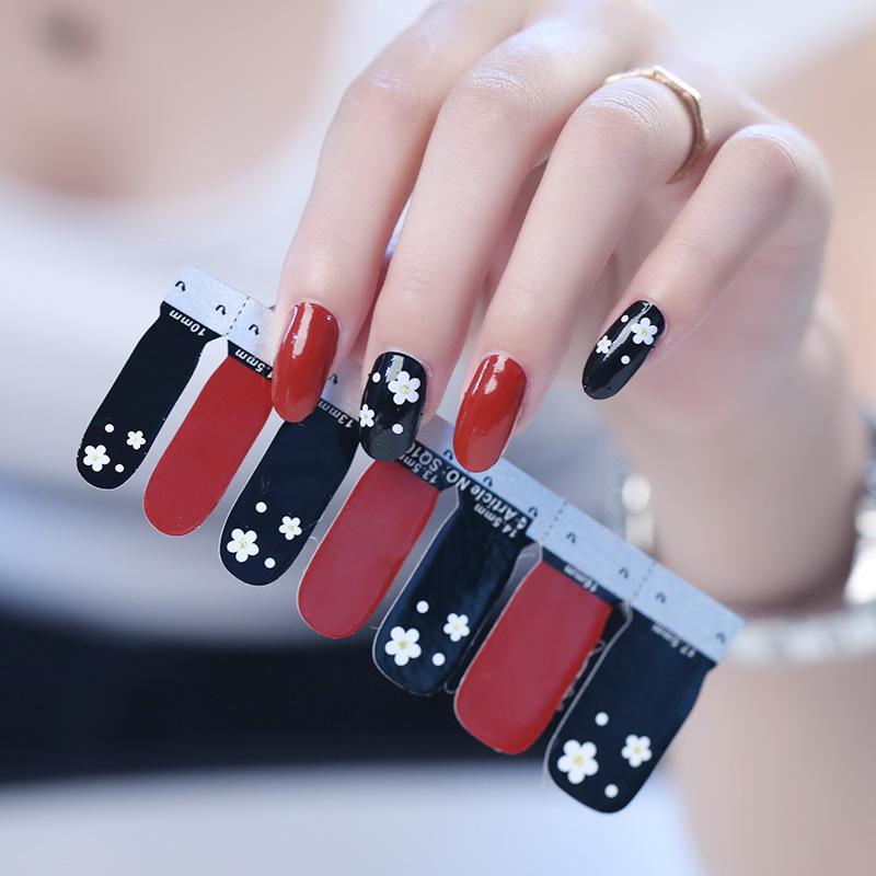 Ins Style Nail Polish Film Full Nail Patch 14-finger UV Nail Patch Manicure Patch Manicure Patch