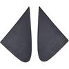 Pair Front Left and Right Rearview Triangle Trim Panel, Side Door Mirror Corner Triangle Fender Cover, Compatible with Toyota Corolla 2008-2013