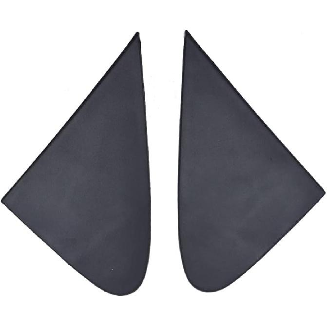 Pair Front Left and Right Rearview Triangle Trim Panel, Side Door Mirror Corner Triangle Fender Cover, Compatible with Toyota Corolla 2008-2013