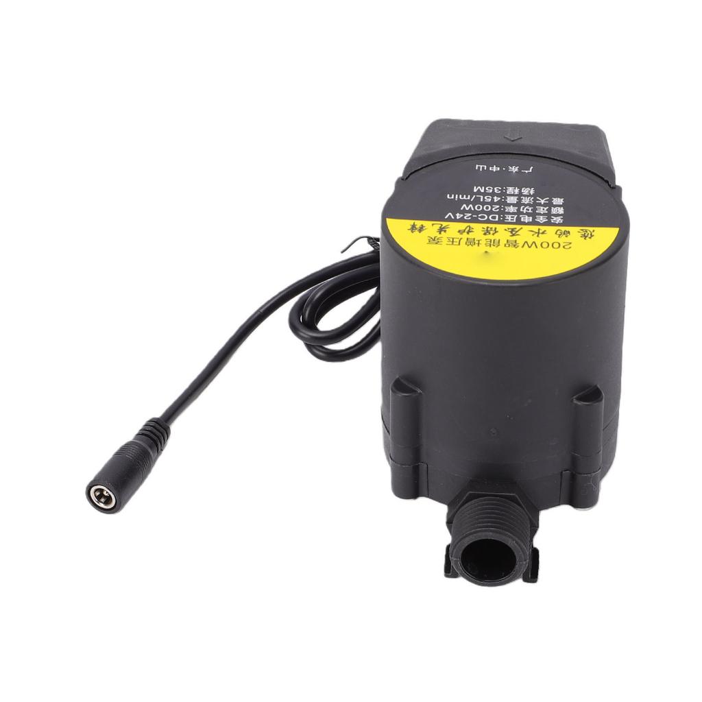 Water Pressure Booster Pump Portable Automatic Shower Pump for Bathroom Kitchen 200W 45L min