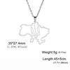 Cazador Ukraine National Symbol Necklaces for Women Men Stainless Steel Ukrainian Jewelry Tryzub Pendant Necklace Gift 2026 New