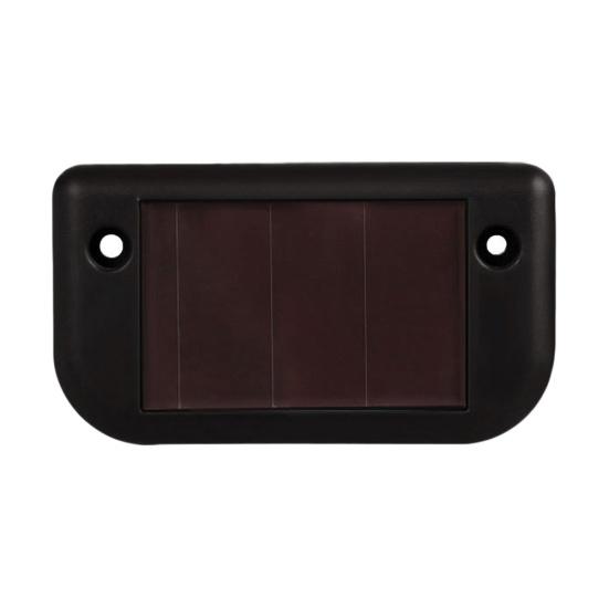 4ks solární napájení LED cesta ke schodišti světlo Venkovní zahradní plot Krajina nástěnná lampa