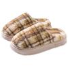 Couple autumn and winter cotton 2025 slippers indoor home warm thickened shoes outdoor fluffy slippers