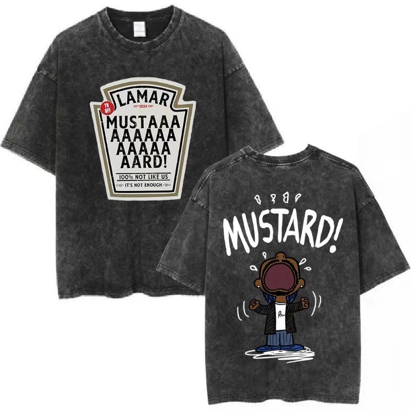 Rapper Kendrick Lamar To Pimp A Butterfly Grafik T-Shirt Herren Hip Hop Streetwear T-Shirts Unisex Baumwolle Oversized T-Shirts