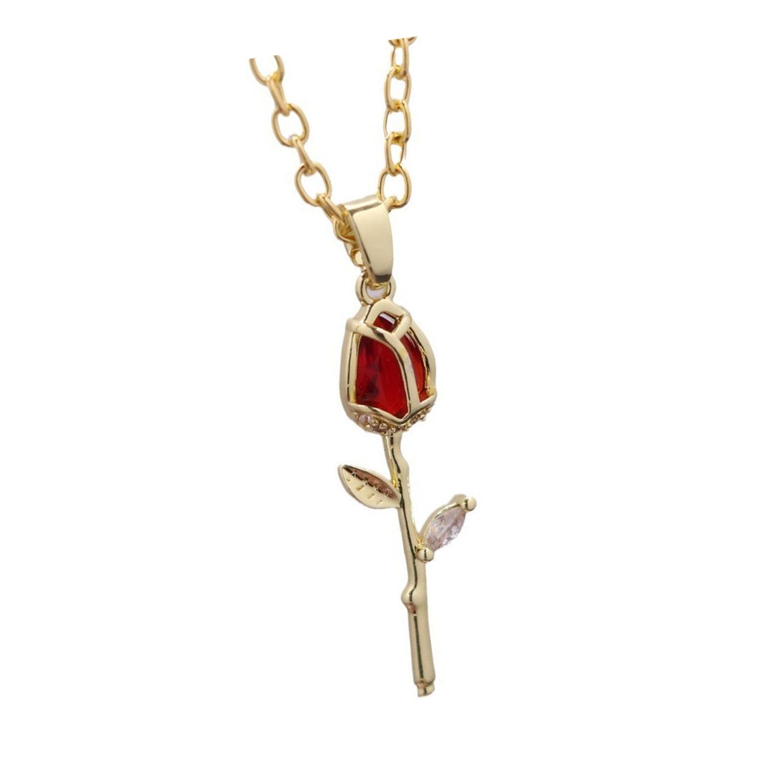 

Элегантное колье-подвеска Тюльпаны Золотые кристаллы Цветочные украшения Заявление для женщин Романтика Свадебный аксессуар