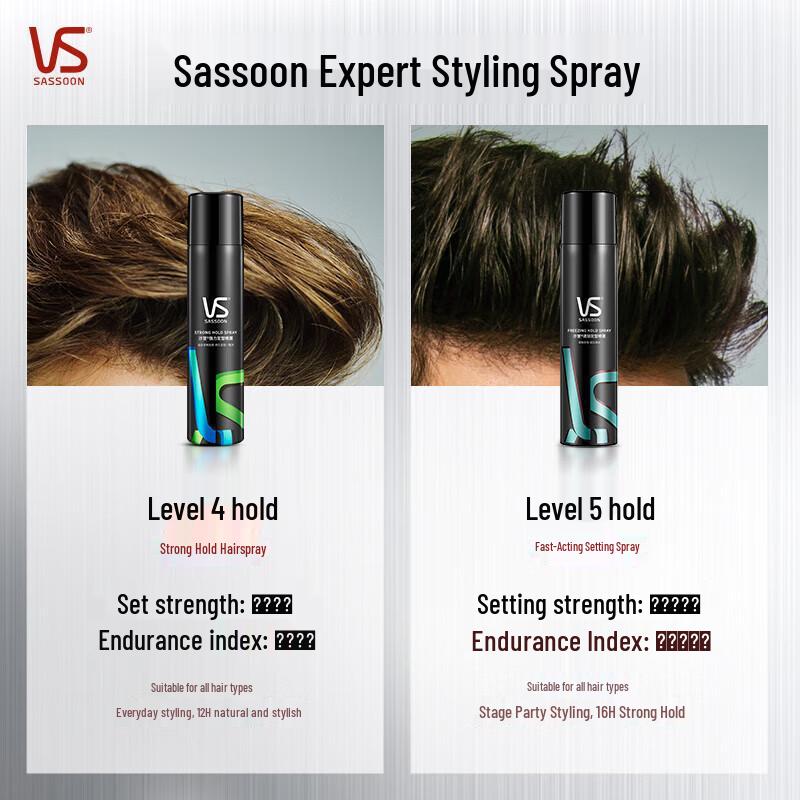 VS Sassoon Salon Grade Strong Hold Hair Spray