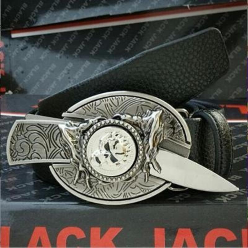Personalized Non-mainstream Belt, Self-defense Knife Multi-functional Belt