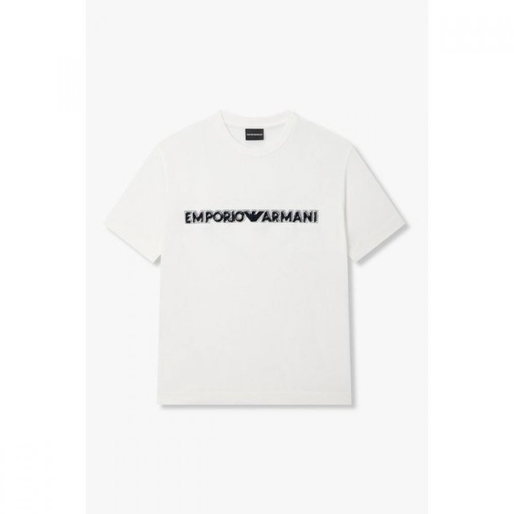 Emporio Armani 26 S S Men S emboSSed Logo DeTail T ShirT A516126022 S