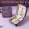 Style Jewelry Box With Leather Material For Gift Storage And Travel