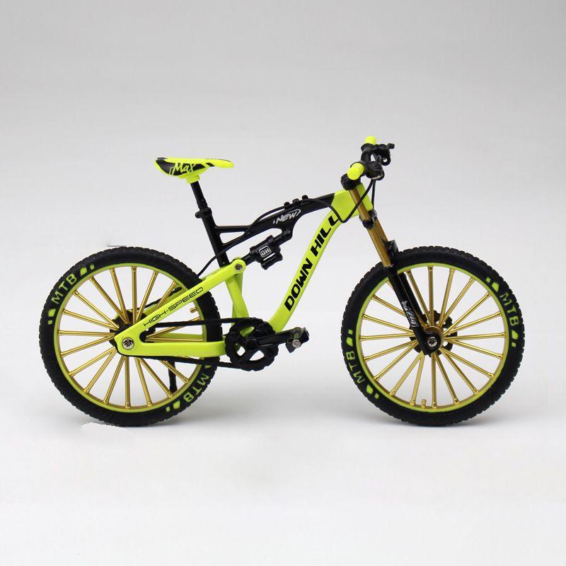 Exquisite Alloy Simulation Bicycle Model Ornaments Mini Bike Collectible Gift