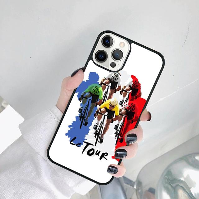 Radfahren Fahrrad Zyklus Lustige Handyhülle Abdeckung Für iPhone 17 Air 15 Pro MAX 16 Plus 14 12 11 13 coque
