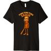Tung Tung Sahur Italienskt Hjärnröta Meme Konstigt Humor Premium T-shirt
