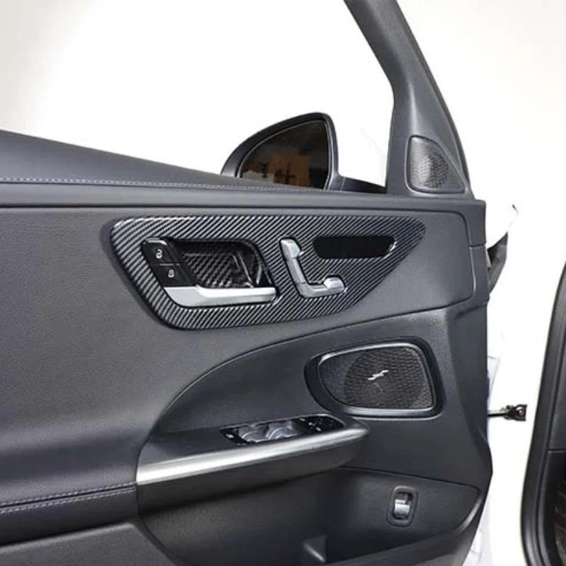 Per Mercedes Benz Classe C GLC W206 X254 -2026 ABS Fibra di Carbonio Pannello Interno Portiera Auto Copertura Rivestimento Accessori Interni