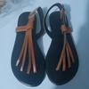 Summer Women Slippers Buckle Flat Sandals Outdoor Beach Shoes New Casual Flip Flops Metal Claw Slippers Slides Women