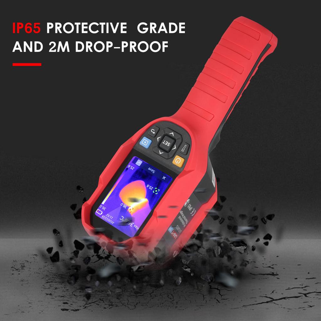 Professional Thermal Imager High Accuracy Portable Handheld IR Infrared Thermal Imaging Camera 2.8 TFT LCD Display 4